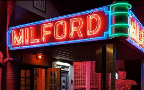 Milford theater - Read Reviews | Rate Theater. 1201 Boston Post Rd, Suite 3000, Milford, CT, 06460. 203-878-8037 View Map. Theaters Nearby AMC Marquis 16 (7.5 mi) Cinemark North Haven and XD (12 mi) SHU Community Theatre (13.1 mi) Edmond Town Hall Theatre (17.7 mi) Riverview Cinemas 8 (18.7 mi)